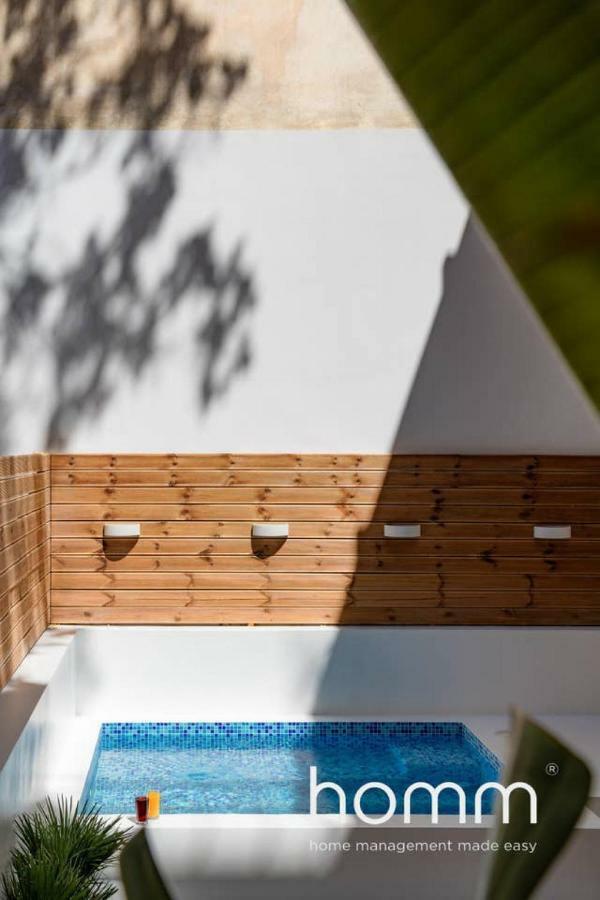 Nemeseos Ground Floor Homm Apartment With Roof Garden And Wading Pool Atena Exterior foto