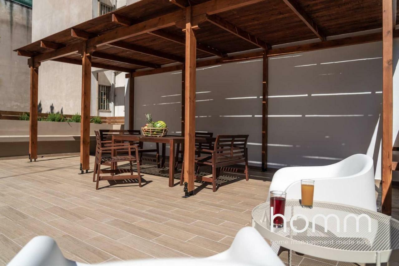 Nemeseos Ground Floor Homm Apartment With Roof Garden And Wading Pool Atena Exterior foto