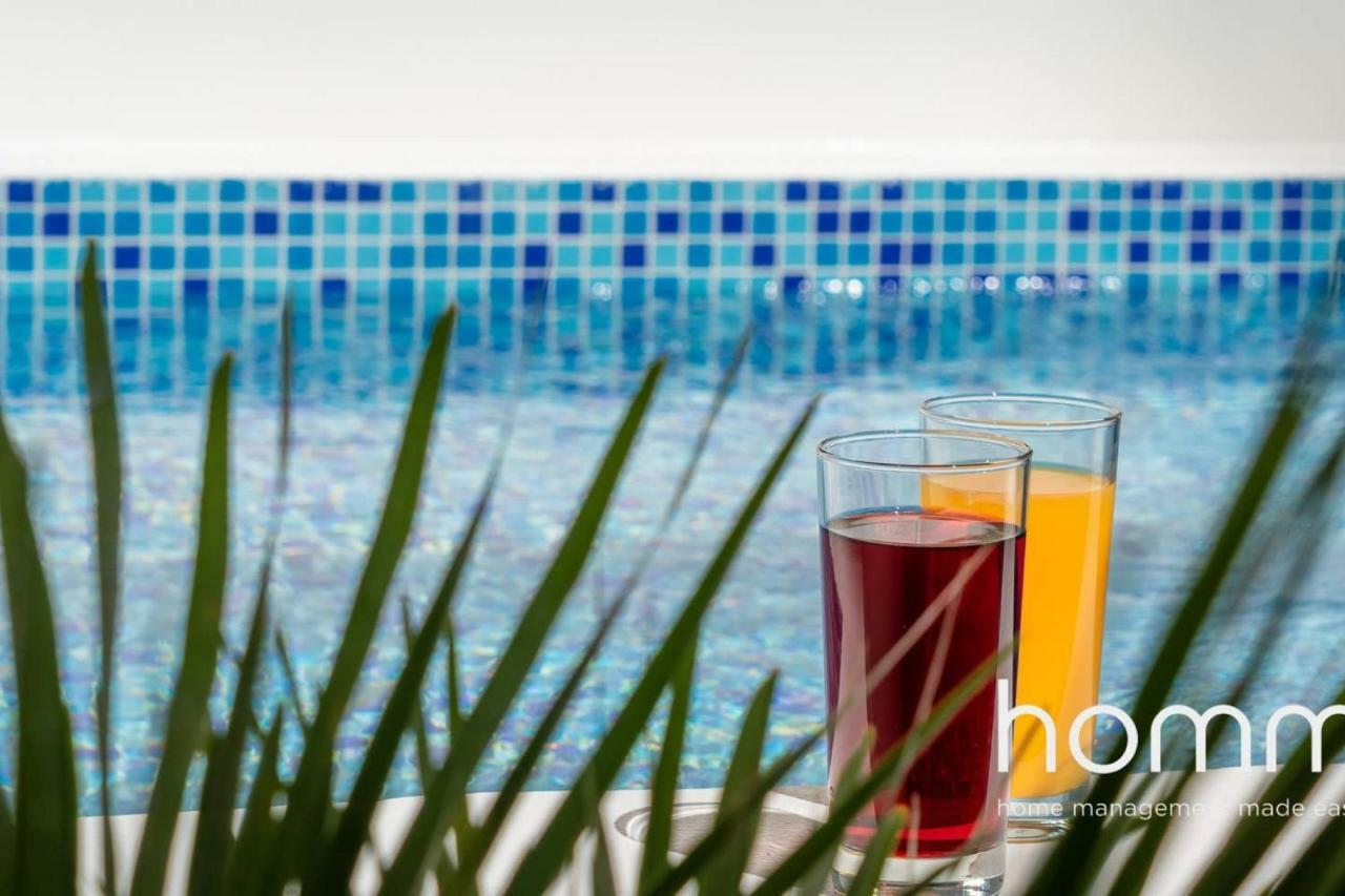 Nemeseos Ground Floor Homm Apartment With Roof Garden And Wading Pool Atena Exterior foto