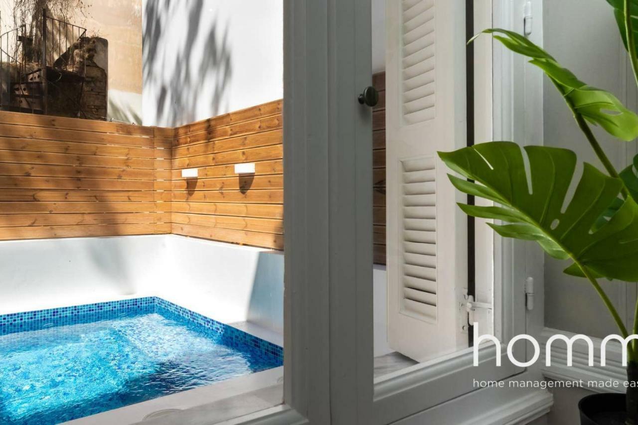 Nemeseos Ground Floor Homm Apartment With Roof Garden And Wading Pool Atena Exterior foto
