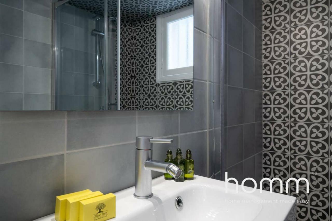 Nemeseos Ground Floor Homm Apartment With Roof Garden And Wading Pool Atena Exterior foto