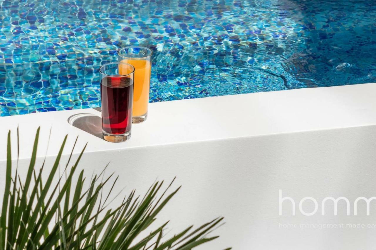 Nemeseos Ground Floor Homm Apartment With Roof Garden And Wading Pool Atena Exterior foto